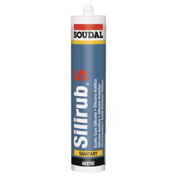 Купить товар Универсальный силикон Soudal Silirub S белый
