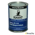 Купить товар Краска Эмаль ПФ-115 Hayat белая 1л