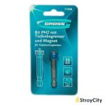 Купить товар Бита 50мм для шуруповёрта стальная с ограничителем 