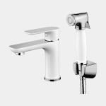 Купить товар Смеситель для раковины с гигиеническим душем Gappo G1048-1