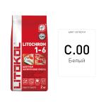 Купить товар Литокол LITOCHROM 1-6 C.00 белая-затирочная смесь 2кг