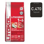 Купить товар Литокол LITOCHROM 1-6 C.470 черная затирочная смесь 2кг