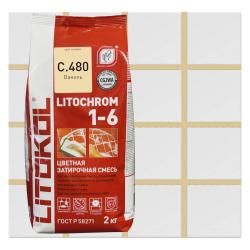 Купить товар Литокол LITOCHROM 1-6 C.480 ванильная-затирочный смесь 2кг