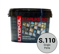 Купить товар Литокол STARLIKE EVO S.110 жемчужно-серый эпоксидный состав для укладки и затирки мозаики и керамической плитки 2,5 кг