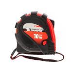 Купить товар Рулетка Status Magnet 3 fixations, 10 м х 32 мм, обрезиненный корпус, зацеп с магнитом Matrix