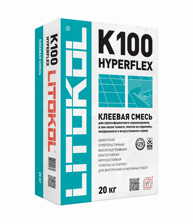 Строительный клей LitoFlex k100