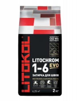Купить товар Затирка Litokol litochrom 1-6 evo, 2 кг