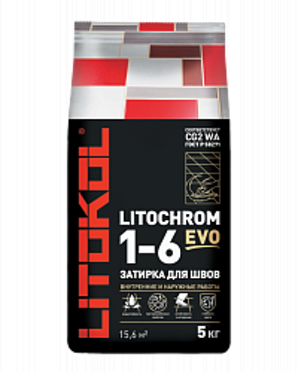 Zatirka Litokol litochrom 1-6 evo, 5 кг