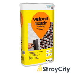 Купить товар Клей для мозаики и камня Vetonit Mosaic S1