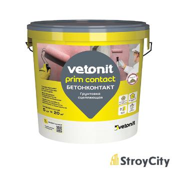 Купить товар Грунтовка Бетоконтакт Vetonit Prim Contact 5кг