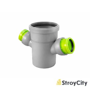 Купить товар Крестовина 110/50/50х45° вн.канализ. (30) VALFEX