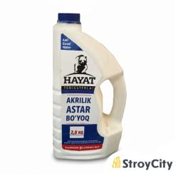 Купить товар Акриловая грунтовка Hayat 2,8кг