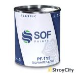 Купить товар Эмаль CLASSIC PF-115 3кг белая Sof Paints